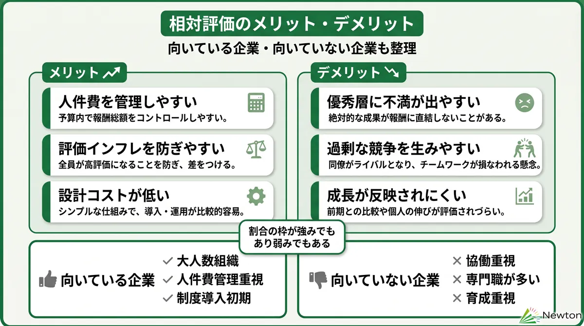 相対評価のメリット・デメリット